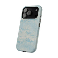 Blue Watercolor School Of Fishes iPhone Case