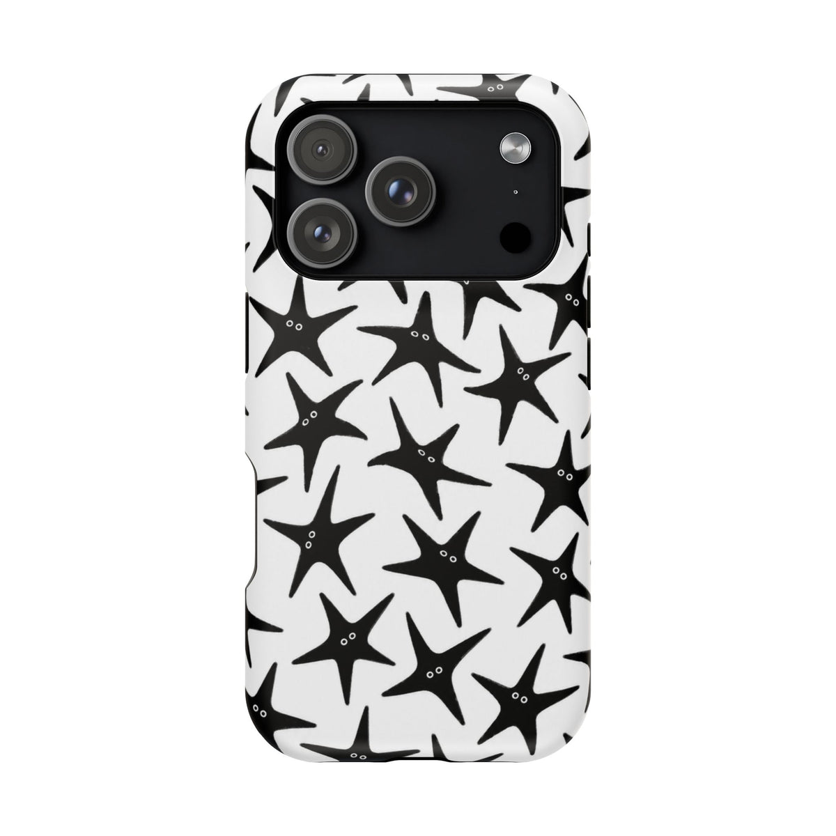 Whimsy Starfish Faces iPhone Case