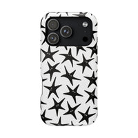 Whimsy Starfish Faces iPhone Case