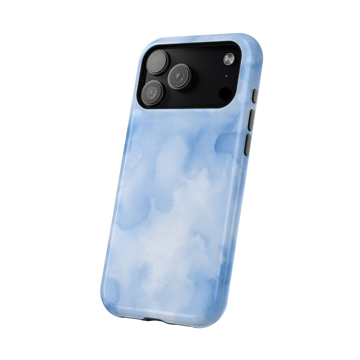 Blue Water Paint iPhone Case