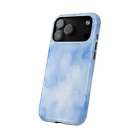Blue Water Paint iPhone Case
