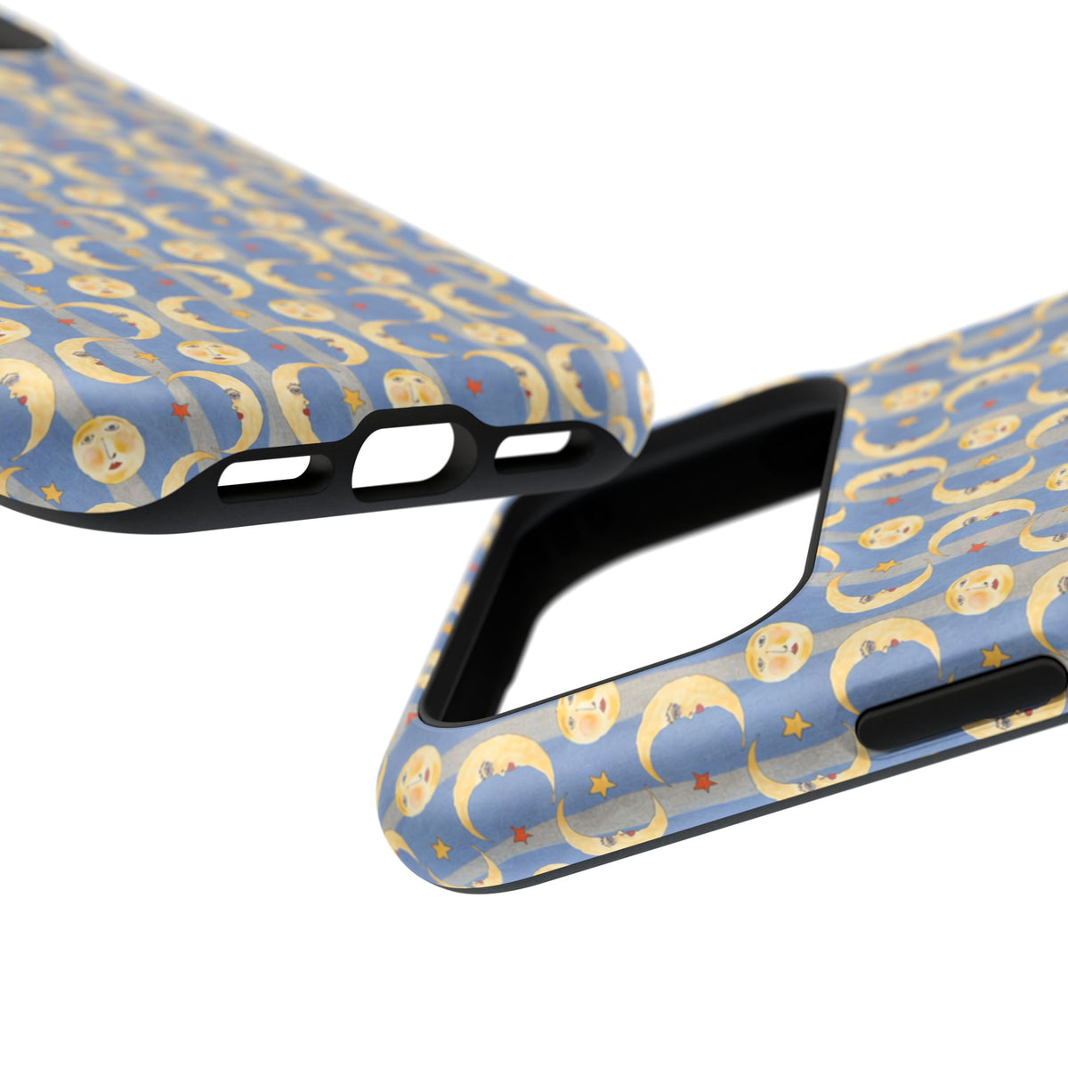 Sun And Moon Faces iPhone Case
