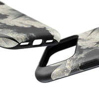 Black And White Artsy Pixelated Cloud iPhone Case