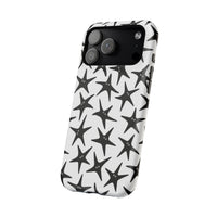 Whimsy Starfish Faces iPhone Case