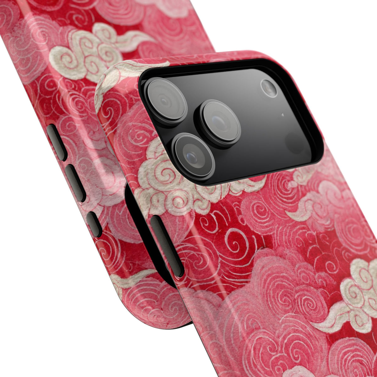 Pink And Red Air Cloud iPhone Case