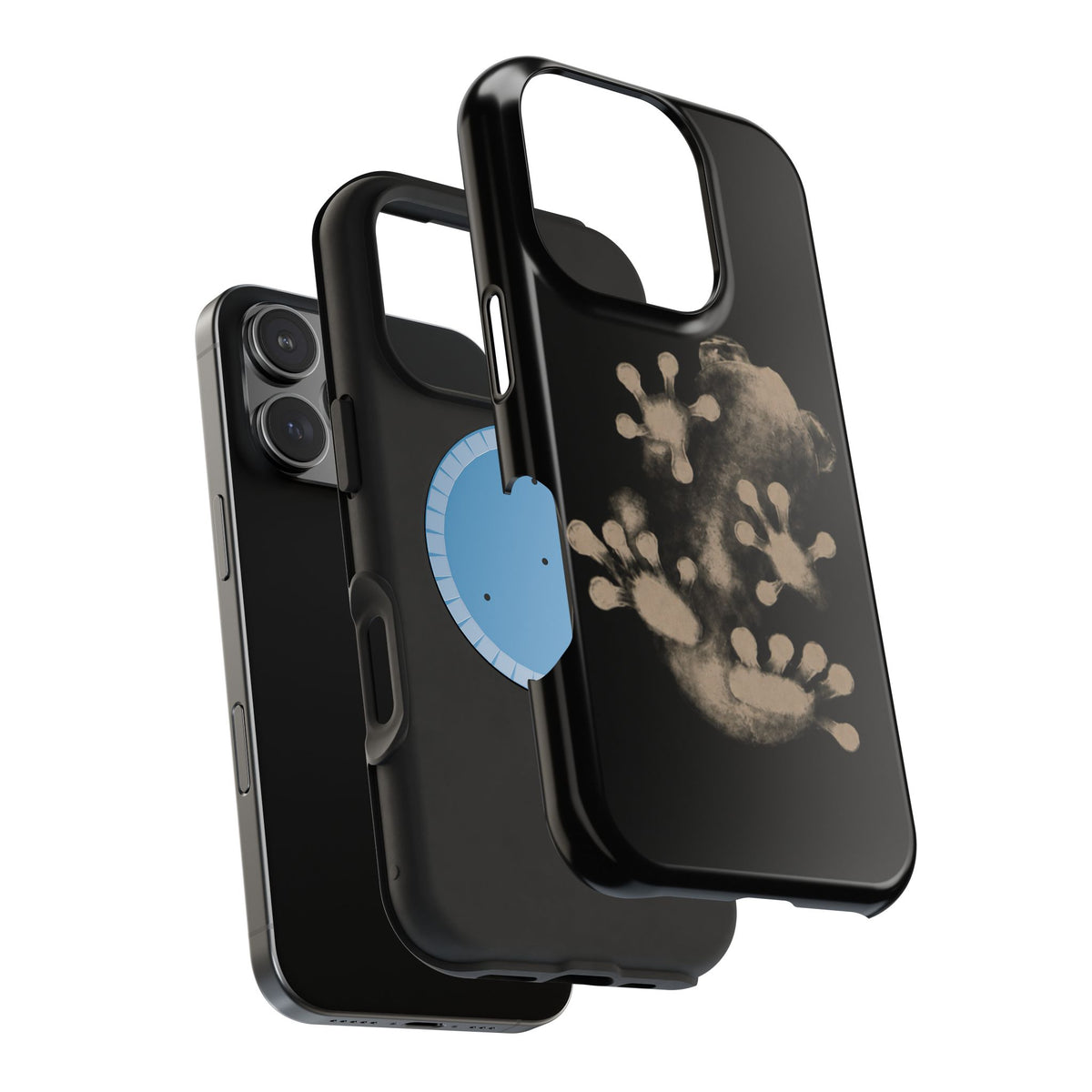 Black And White Frog iPhone Case