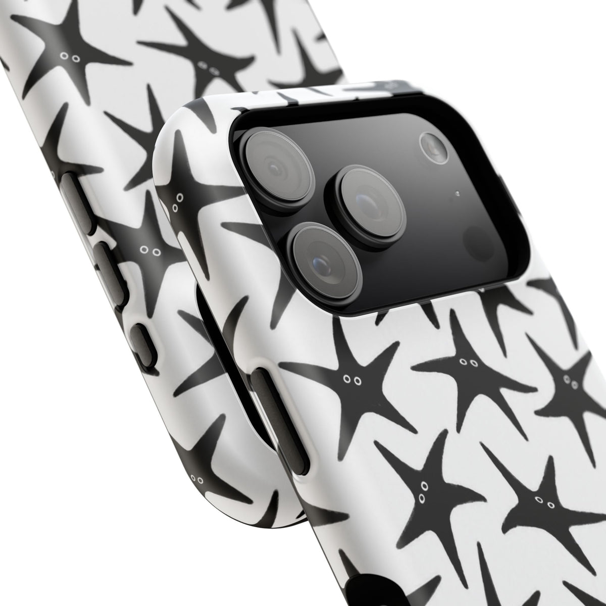 Whimsy Starfish Faces iPhone Case
