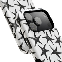Whimsy Starfish Faces iPhone Case