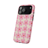 Pink Cutesy Flower iPhone Case
