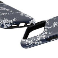 Blue And White Floral iPhone Case