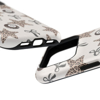 Leopard Star And 8-Ball iPhone Case