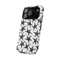 Whimsy Starfish Faces iPhone Case