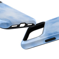 Blue Water Paint iPhone Case