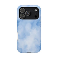 Blue Water Paint iPhone Case