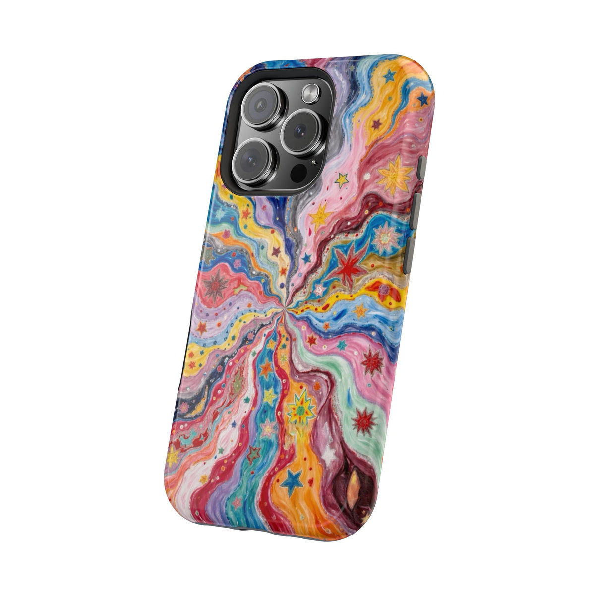 Psychedelic Stardust iPhone Case