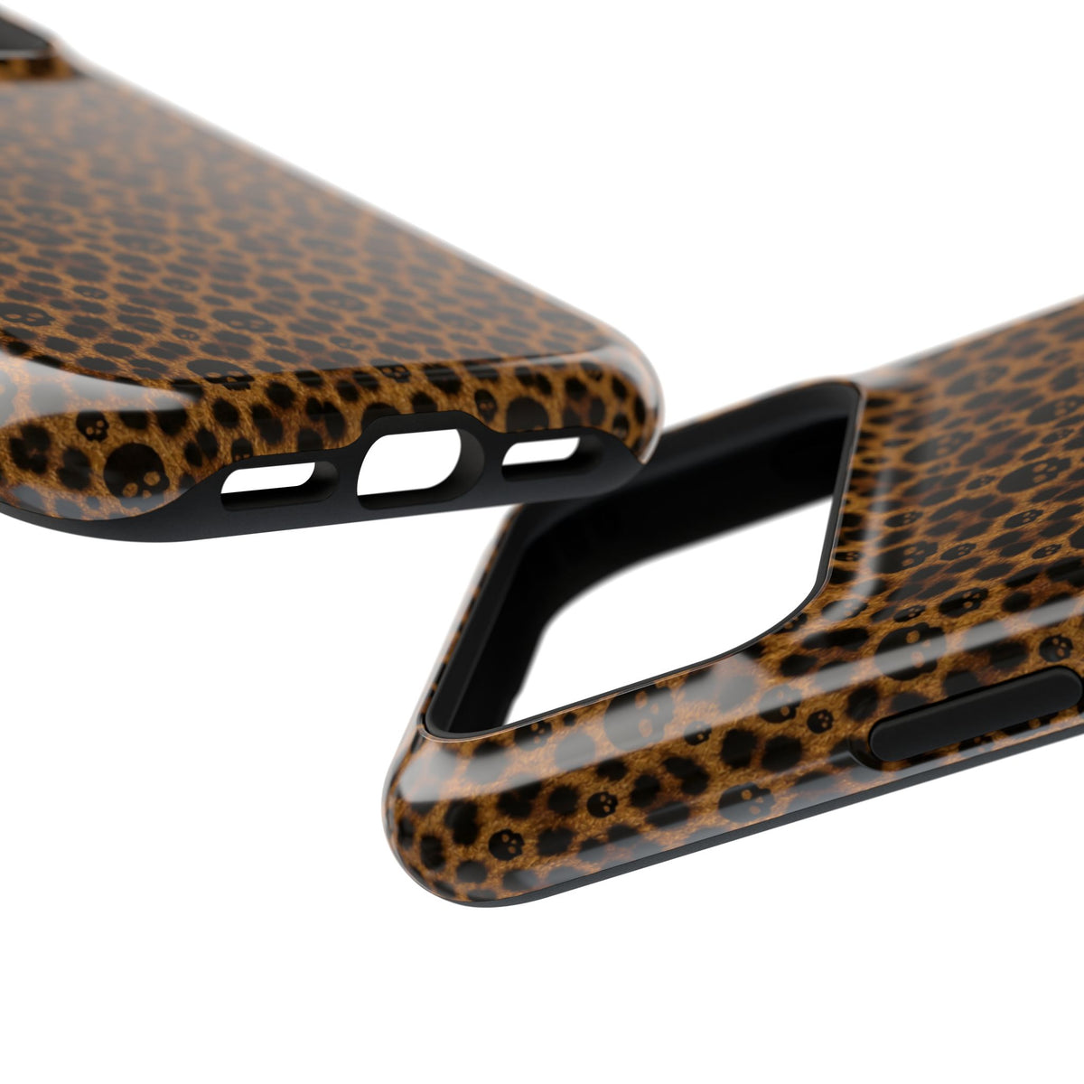 Skull Leopard iPhone Case