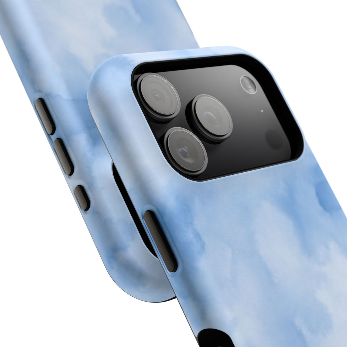Blue Water Paint iPhone Case