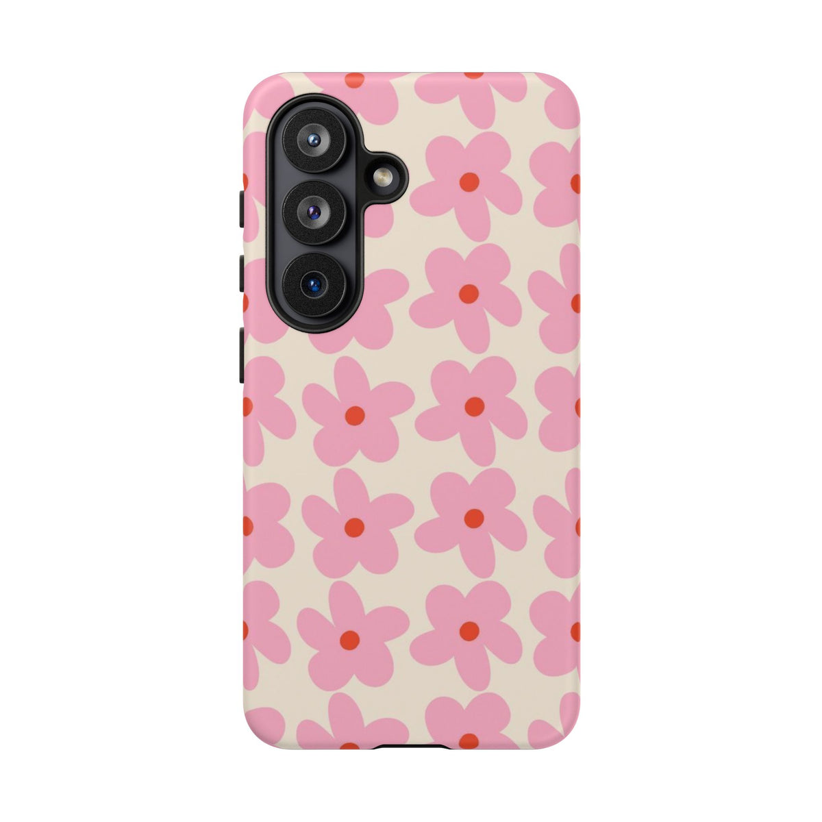 Pink Cutesy Flower Samsung Case
