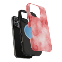 Red Water Paint iPhone Case