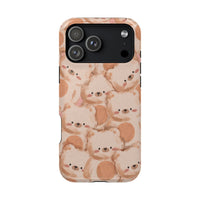 Brown Laying Teddy Bear iPhone Case