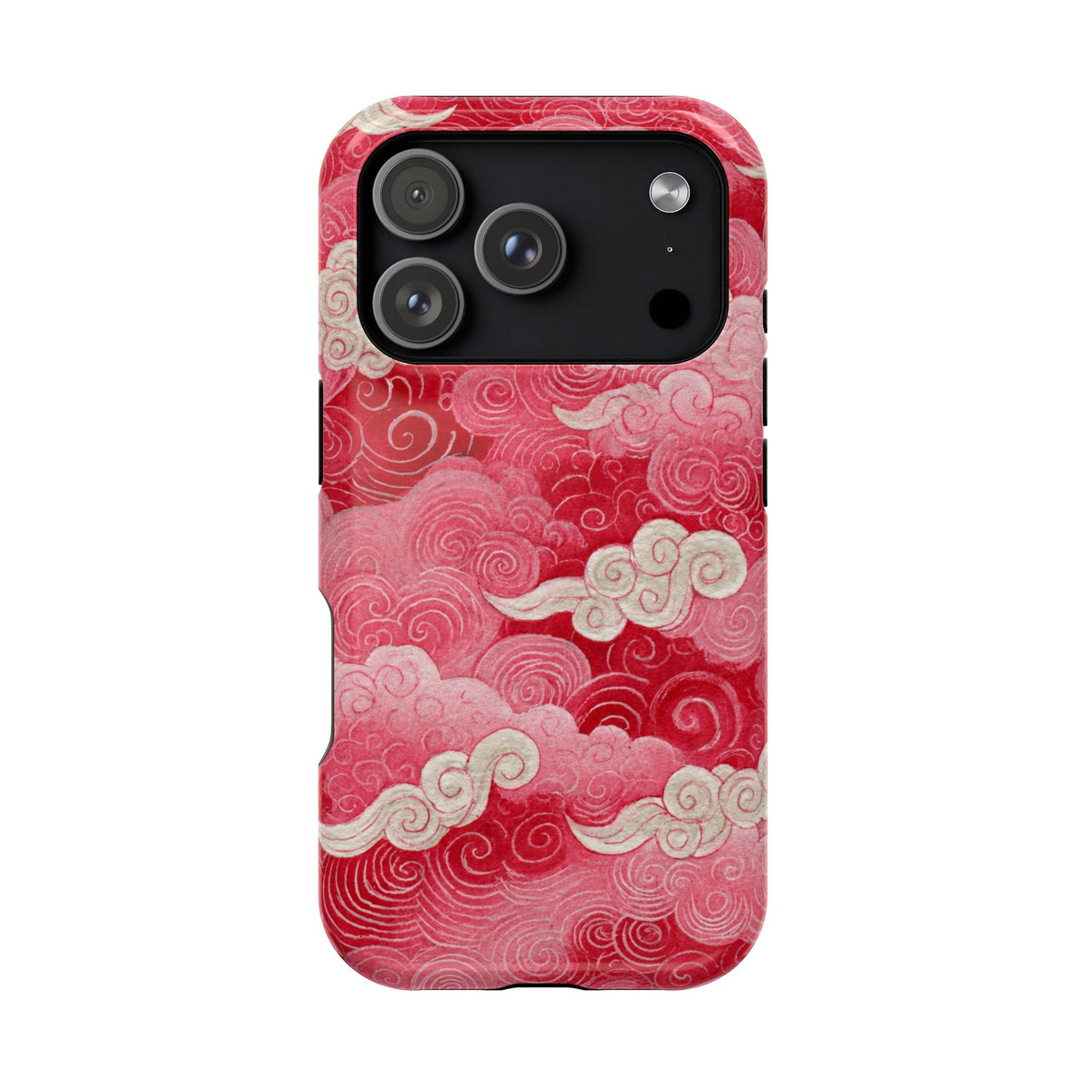 Pink And Red Air Cloud iPhone Case
