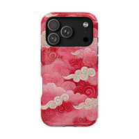 Pink And Red Air Cloud iPhone Case