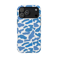 Cartoony Water Art Sharks iPhone Case