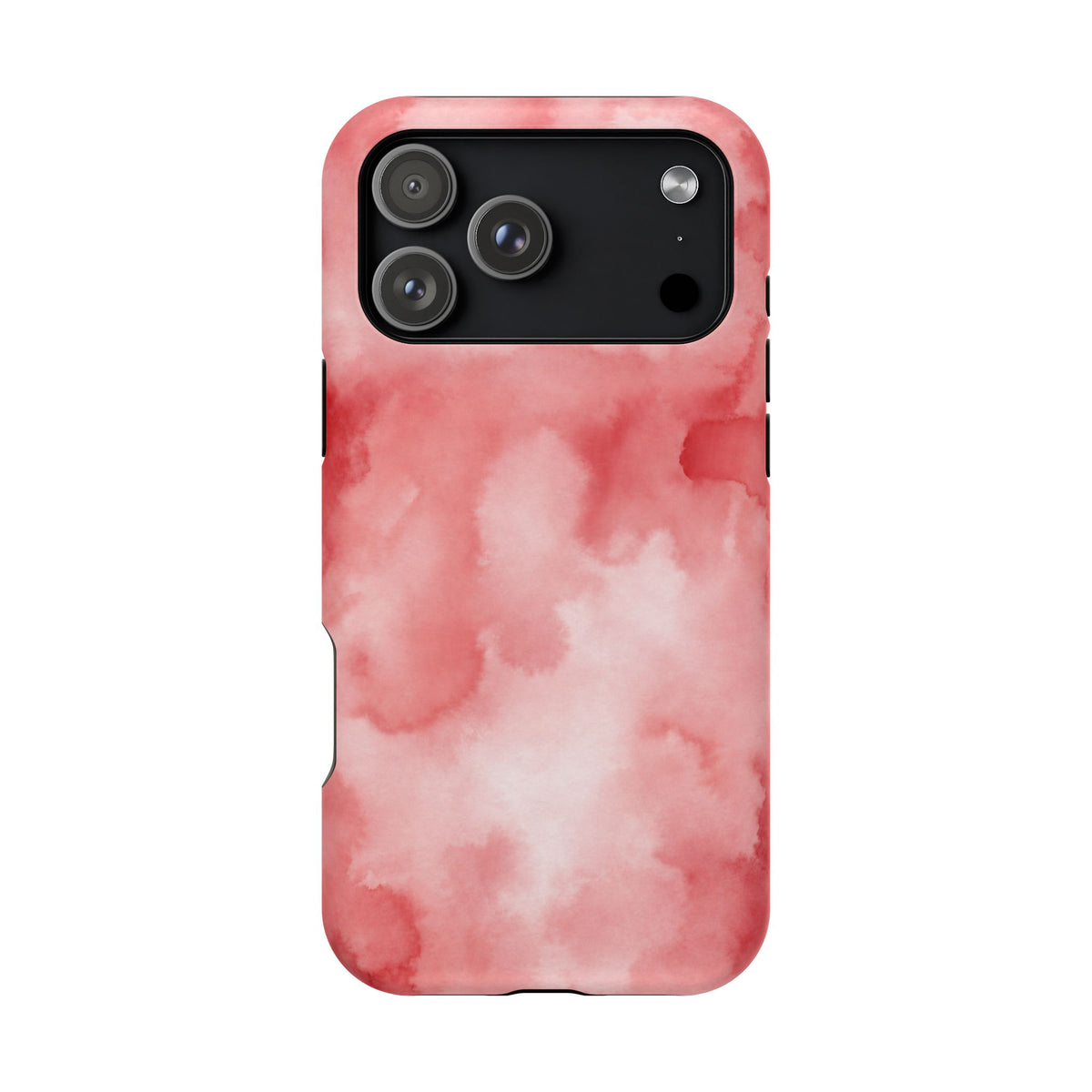 Red Water Paint iPhone Case