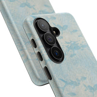 Blue Watercolor School Of Fishes Samsung Case