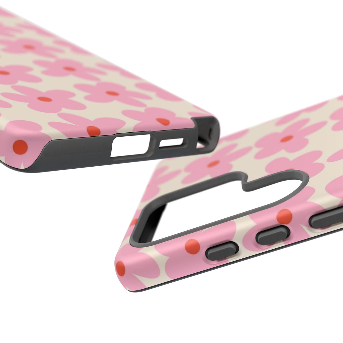 Pink Cutesy Flower Samsung Case