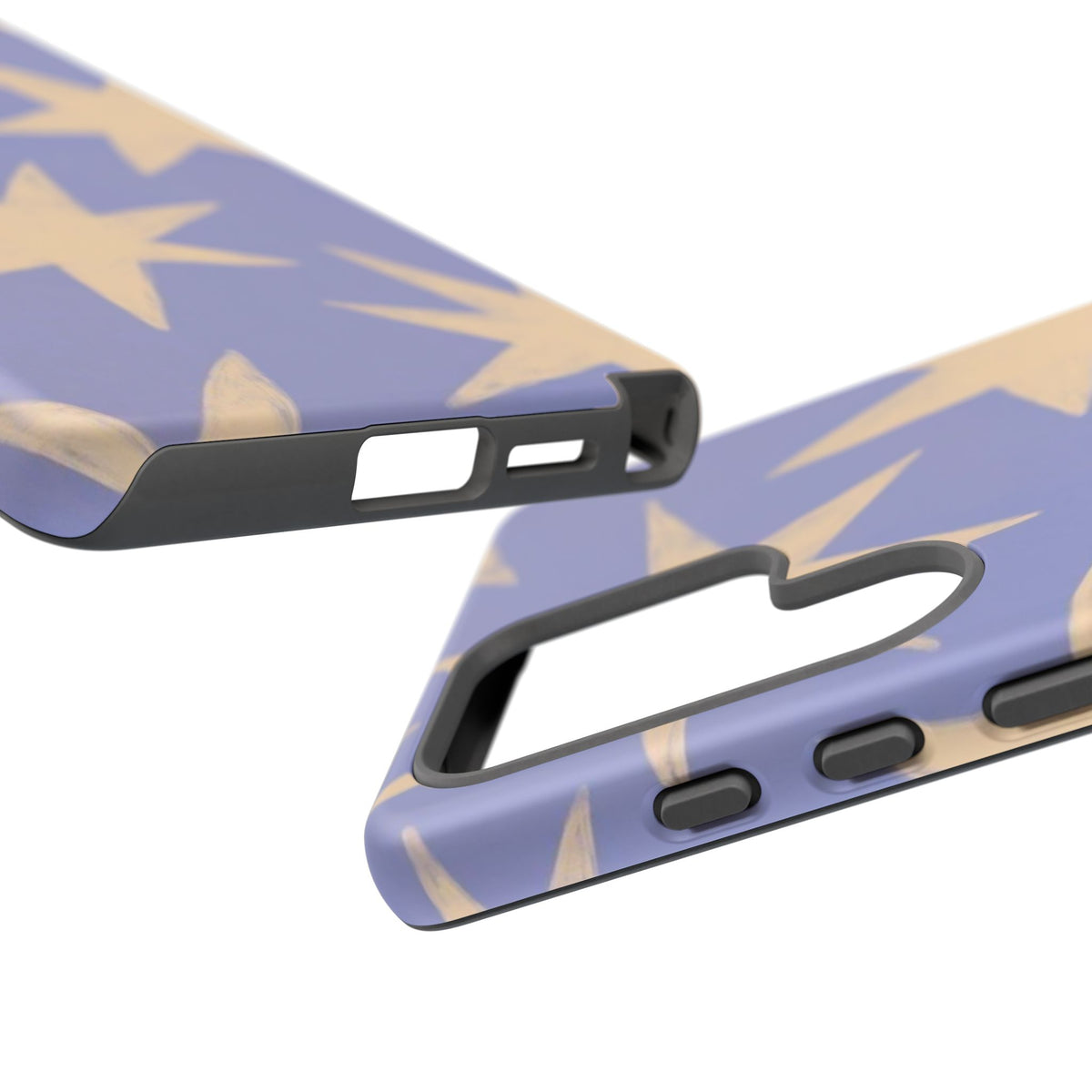 Lilac Cartoony Star Samsung Case