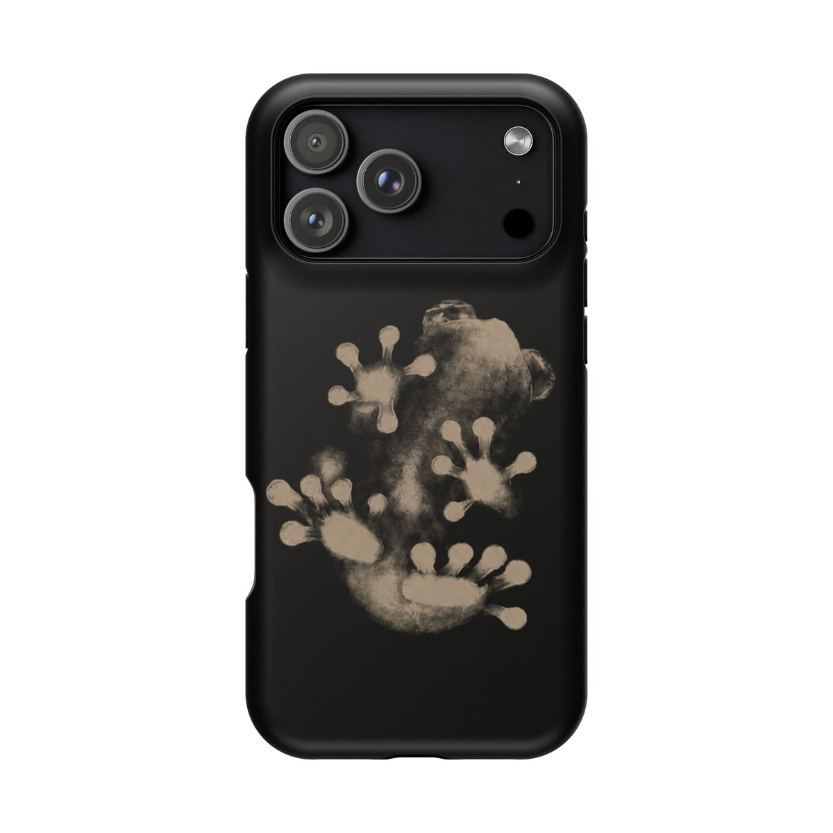 Black And White Frog iPhone Case