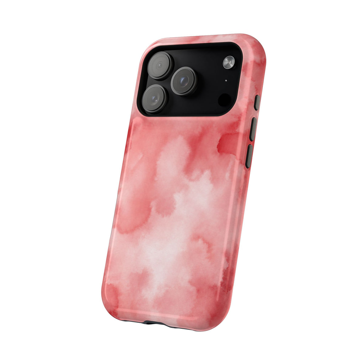 Red Water Paint iPhone Case