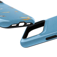 Swimming Dogs iPhone Case
