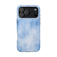 Blue Water Paint iPhone Case