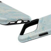 Blue Watercolor School Of Fishes iPhone Case