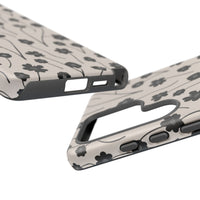 Minimal Cartoony Flowers Samsung Case