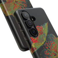 Botanical Wildflower Black Samsung Case