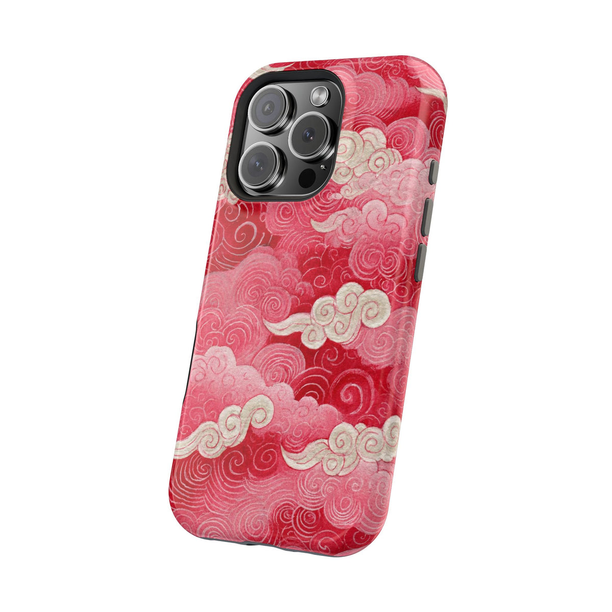 Pink And Red Air Cloud iPhone Case