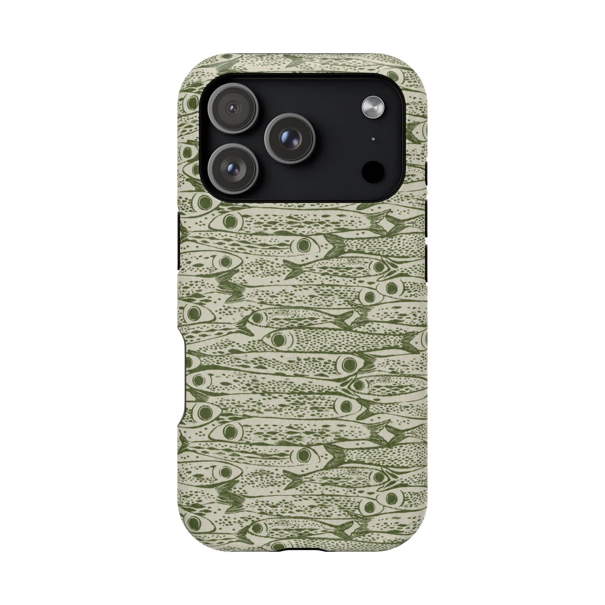 Green Sardines iPhone Case