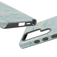 Blue Watercolor School Of Fishes Samsung Case