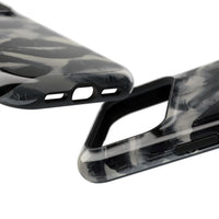 Black And White Lipstick Stains iPhone Case