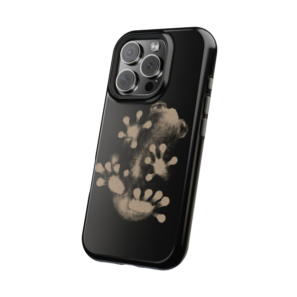 Black And White Frog iPhone Case