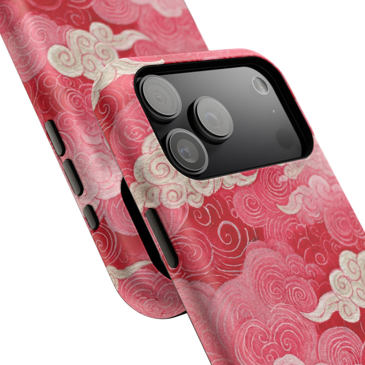 Pink And Red Air Cloud iPhone Case
