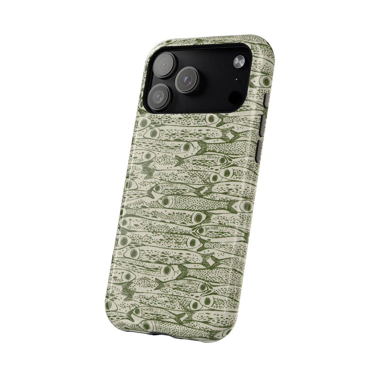 Green Sardines iPhone Case
