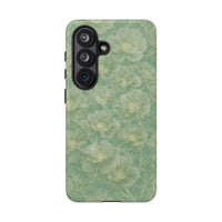 Floral Sage Green Samsung Case