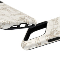Light Khaki Dalmatian Dog iPhone Case