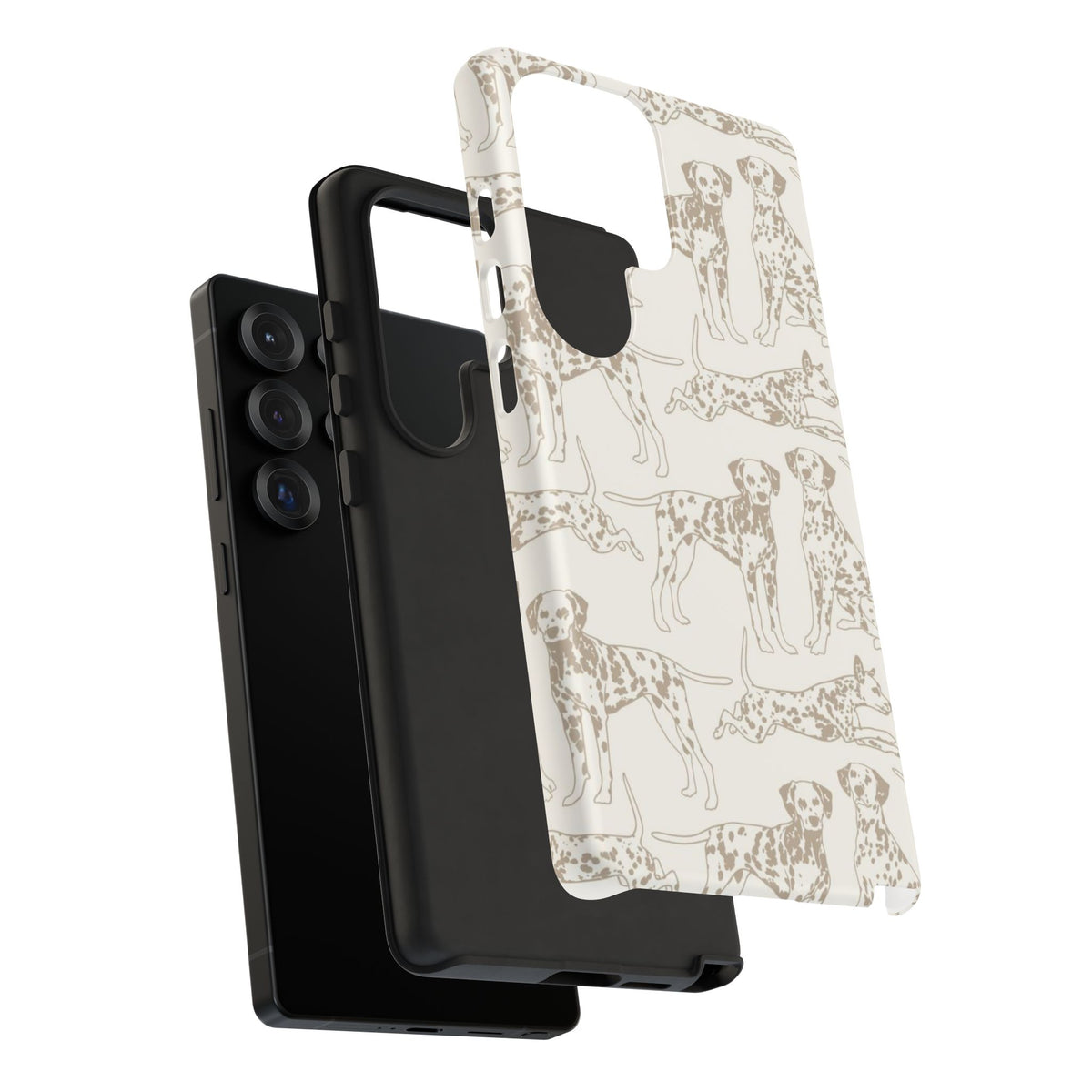 Light Khaki Dalmatian Dog Samsung Case