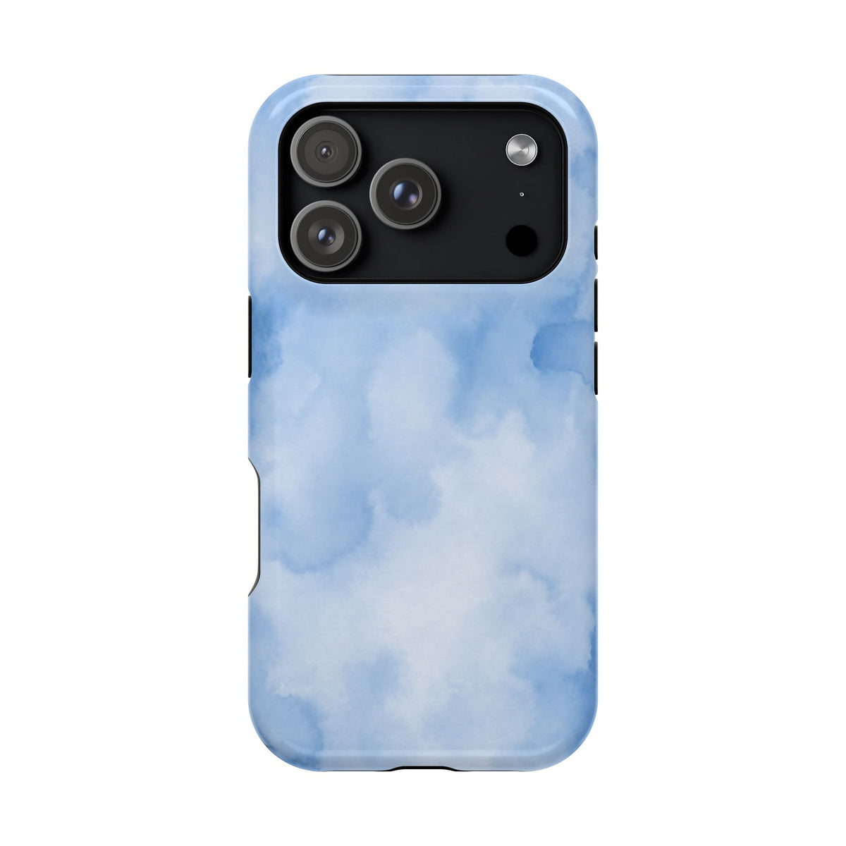 Blue Water Paint iPhone Case