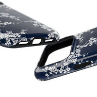Blue And White Floral iPhone Case